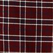 Brushed Cotton Checked Pyjama Set, BURGUNDY MIX, swatch