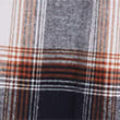 Brushed Cotton Checked Loungewear Bottoms, ORANGE MIX, swatch