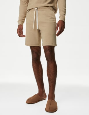 

Mens M&S Collection Cotton Rich Loungewear Shorts - Sand, Sand