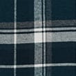 Pure Cotton Checked Loungewear Bottoms, DARK KINGFISHER, swatch