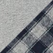Brushed Cotton Checked Pyjama Set, GREY MIX, swatch