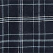 Pure Brushed Cotton Checked Pyjama Set, NAVY, swatch