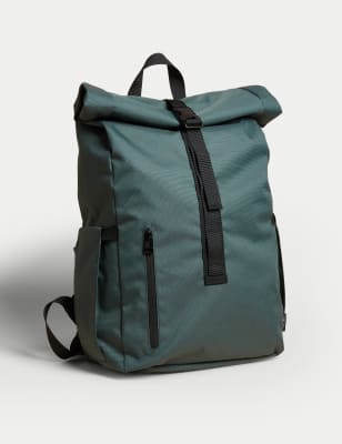 

Mens M&S Collection Recycled Polyester Pro-Tect™ Backpack - Green, Green