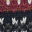 Fair Isle Beanie Hat, NAVY MIX, swatch