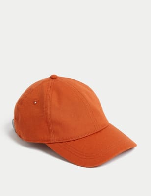 

Mens M&S Collection Baseball Cap - Burnt Orange, Burnt Orange