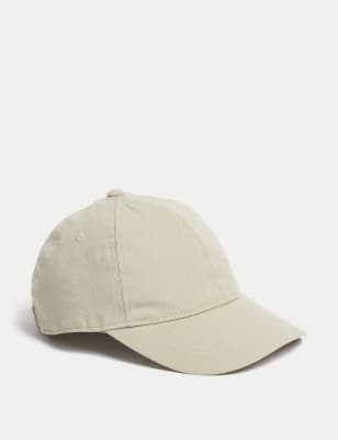 

Mens M&S Collection Baseball Cap - Light Sand, Light Sand