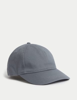 

Mens M&S Collection Baseball Cap, Light Grey