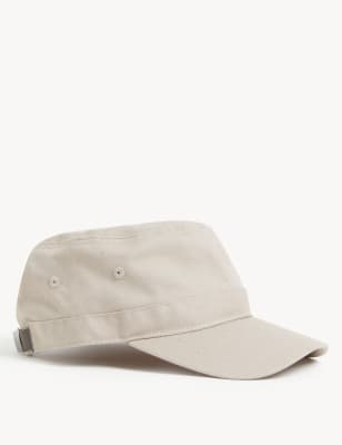 

Mens M&S Collection Pure Cotton Baseball Cap - Sand, Sand