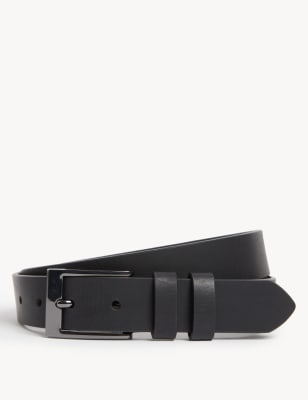 

M&S Collection Cinturón de pielMens - Black, Black