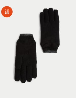 

Mens M&S Collection Knitted Gloves with Thermowarmth™ - Charcoal Mix, Charcoal Mix