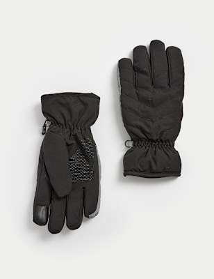 

Mens Goodmove Trek Wind Resistant Gloves with Stormwear™ Plus - Black, Black