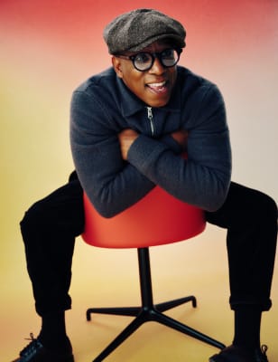 

M&S x Ian Wright Gorra estilo baker boy 100 % lana de espigaMens - Green Mix, Green Mix