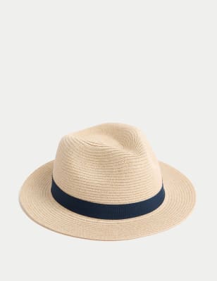 

M&S Collection Trilby plegableMens - Natural, Natural