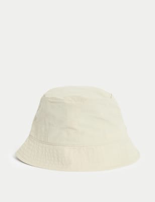 

Mens M&S Collection Ripstop Bucket Hat Stormwear™ - Stone, Stone