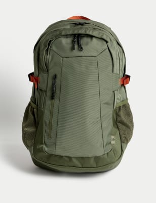 

Mens M&S Collection Backpack - Green Mix, Green Mix