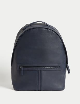 

Mens M&S Collection Textured Backpack - Dark Navy, Dark Navy