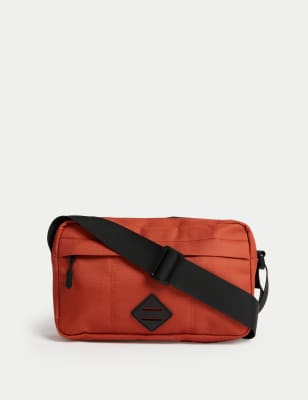 

Mens M&S Collection Stormwear™ Cross Body Bag - Orange, Orange