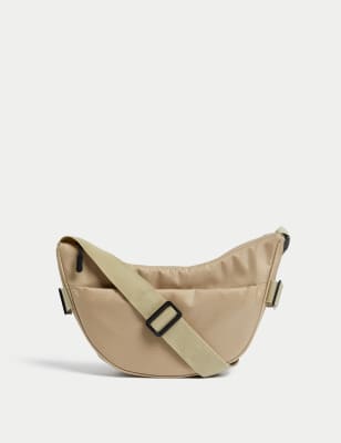 

Mens M&S Collection Adjustable Cross Body Bag - Sand, Sand