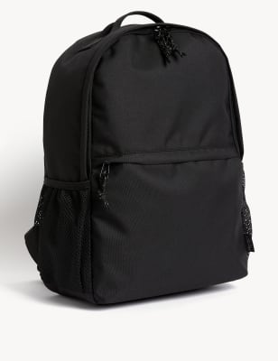 

Mens M&S Collection Recycled Polyester Pro-Tect™ Backpack - Black, Black