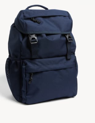 

Mens M&S Collection Pro-Tect™ Scuff Resistant Backpack - Dark Navy, Dark Navy