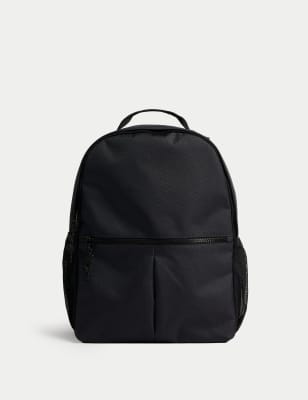 

Mens M&S Collection Scuff Resistant Backpack - Black, Black