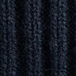 Fair Isle Beanie Hat, NAVY MIX, swatch