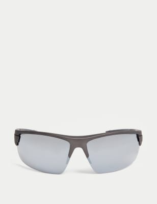 

Mens M&S Collection Sport-Sonnenbrille - Grau Melange, Grau Melange
