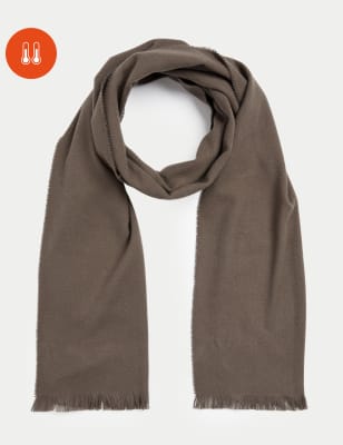 

Mens M&S Collection Heatgen™ Scarf - Brown, Brown