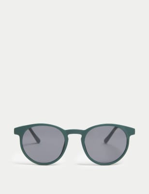 

M&S Collection Gafas de sol redondasMens - Dark Green, Dark Green