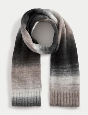 

Mens M&S Collection Ombre Scarf - Neutral, Neutral