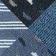 5 Pack Cool & Fresh Geometric Cotton Rich Socks, BLUE MIX, swatch