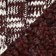 2pk Cotton Rich Bear Boot Socks, BURGUNDY MIX, swatch