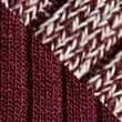2pk Heatgen&trade; Medium Warmth Thermal Socks, BURGUNDY MIX, swatch