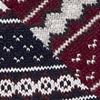 2pk Fair Isle Socks, NAVY MIX, swatch