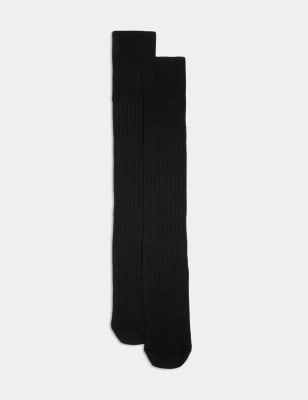 

Mens Autograph 2pk Lambswool Rich Socks - Black, Black