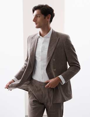 

Mens Autograph Tailored Fit Stretch Performance Shirt, White