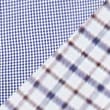 2 Pack Regular Fit Easy Iron Check Shirts, RED MIX, swatch