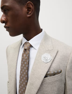 

Mens M&S Collection Bügelleichtes Hemdset in normaler Passform - White, White