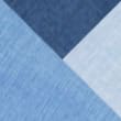 3pk Pure Cotton Woven Boxers, BLUE MIX, swatch