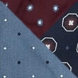 3pk Pure Cotton Assorted Woven Boxers, BERRY, swatch