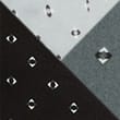 3pk Pure Cotton Geometric Woven Boxers, GREY MIX, swatch
