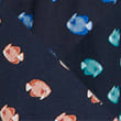 3pk Pure Cotton Fish Print Woven Boxers, NAVY, swatch