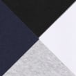 5pk Pure Cotton Long Sleeve T-Shirt Vests, MULTI, swatch