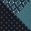3pk Microskin Assorted Pattern Trunks, NAVY, swatch