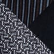 3pk Supima&reg; Cotton RichGeo Woven Boxers, BLACK, swatch