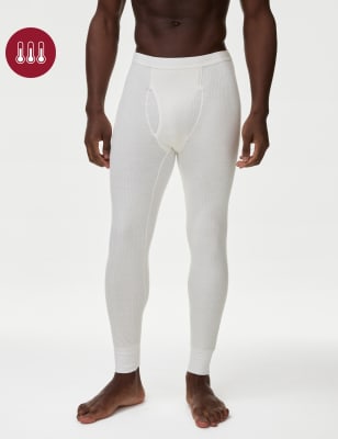 

Mens M&S Collection Heatgen™ Maximum Thermal Long Johns - Ivory, Ivory