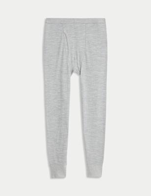 

Mens M&S Collection Heatgen™ Maximum Thermal Long Johns - Grey Marl, Grey Marl