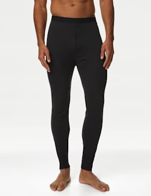 

Mens M&S Collection Heatgen™ Medium Thermal Long Johns - Black, Black