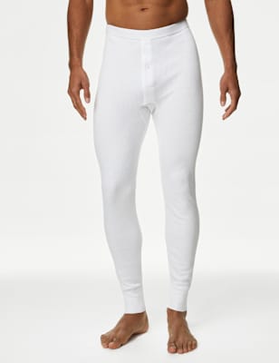 

Mens M&S Collection Heatgen™ Medium Thermal Long Johns - White, White