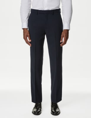 

Mens Autograph Tailored Fit Performance Trousers - Navy, Navy